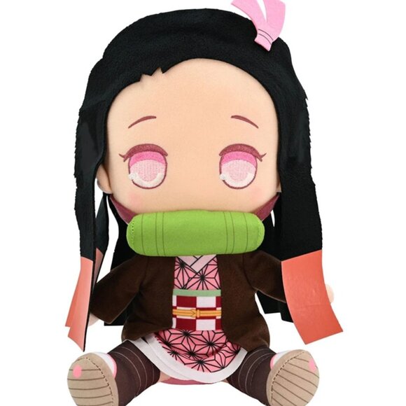 New Furyu Demon Slayer Kimetsu No Yaiba Nezuko Kamado Plush Japan 24cm - Picture 1 of 3